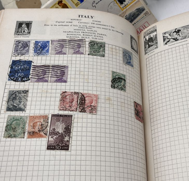 A collection of loose worldwide stamps and part filled album - Image 4 of 6