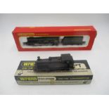 A boxed Wrenn Railways OO gauge 0-6-0 tank locomotive (31337), along with a boxed Hornby Railways OO