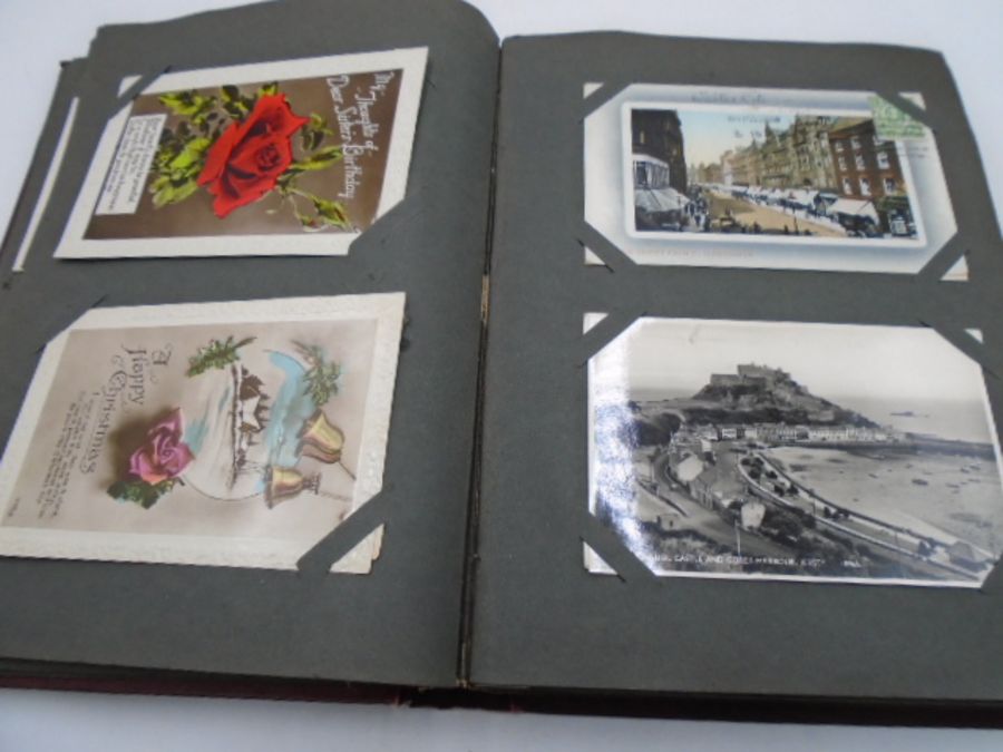 An album of vintage postcards - Image 12 of 44