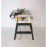 An Axminster Power Tools Centre 10" table saw, model no. BTS10.