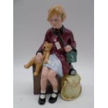 A Royal Doulton figure "The Girl Evacuee", HN3202 number 4269 of 9500