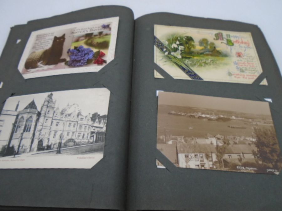 An album of vintage postcards - Image 7 of 44