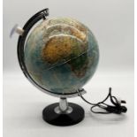 A modern lamp in the form of a globe