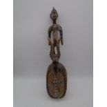 A Mossi Yatenga African fertility mask (from Burkino Faso) - height 66cm