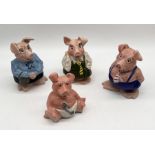 Four Wade Natwest piggy banks