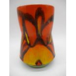 A Poole pottery Delphis vase, numbered (83) and signed to underside, approx. 15cm height