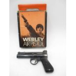 A boxed Webley Junior .177 air pistol, serial number 1251