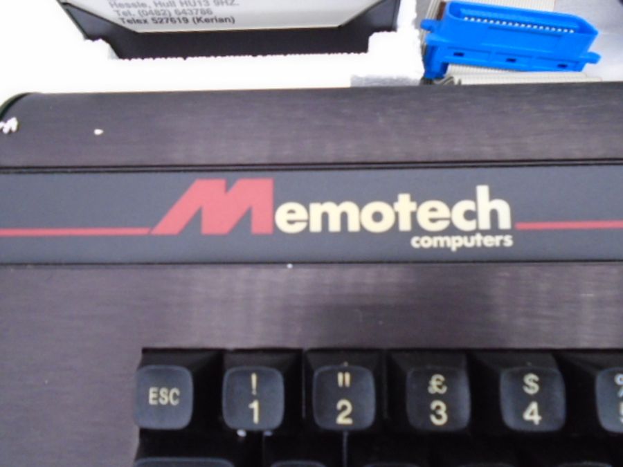 A boxed Memotech MTX512 S2 computer with power supply, memory and other accessories, along with a - Image 3 of 11