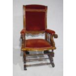 An American rocking chair.