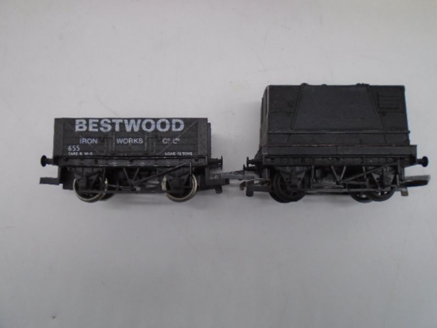 A collection of Hornby OO gauge accessories including six boxed rolling stock wagons/vans, boxed - Image 8 of 10