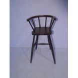 A bentwood high chair