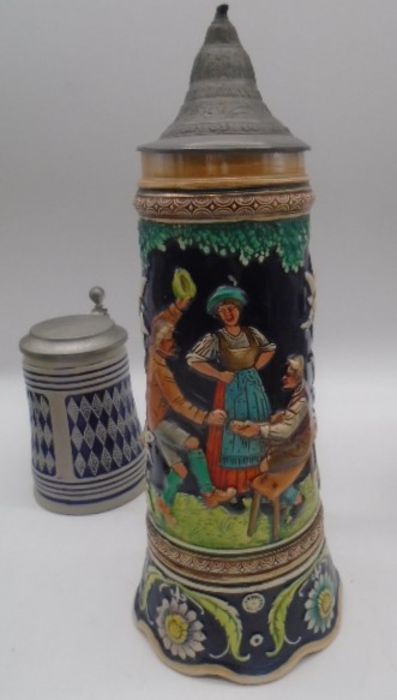 A collection of twelve Steins. - Image 18 of 21