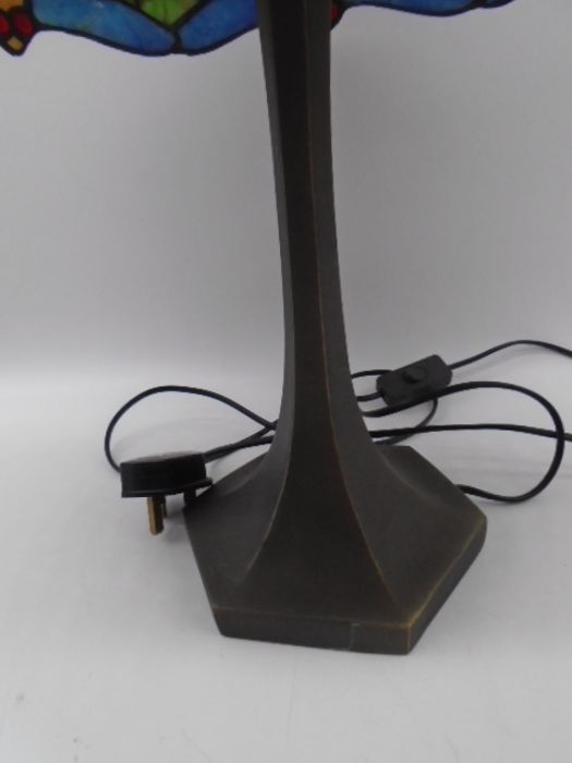 A Tiffany style "Dragonfly" table lamp - approx. height 52cm - Image 4 of 5