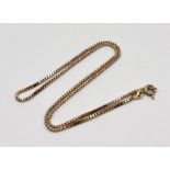 A 9ct gold chain, weight 4.4g