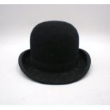 A 'Steer & Geary' vintage bowler hat.