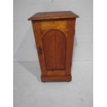 A turn of the century pine pot cupboard