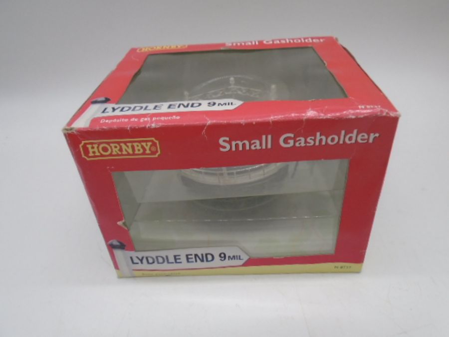 A collection of seven boxed Hornby N gauge Lyddle End model railway building/structures including - Image 2 of 6