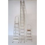 Three various ladders, A/F.