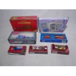 A small collection of boxed die-cast vehicles including Matchbox Models of Yesteryear Special