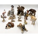 A collection of various ceramics including Midwinter, Hornsea "Friendly Enemies", Royal Doulton Baby