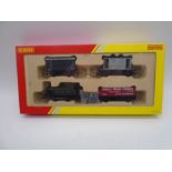 A boxed Hornby OO gauge Railroad Train Pack (R2670) containing an 0-4-0 tank locomotive in GWR