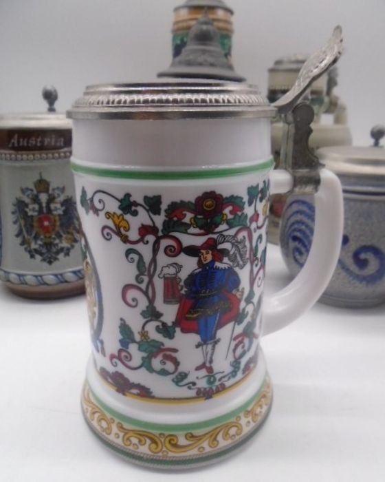 A collection of twelve Steins. - Image 4 of 21