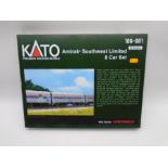 A boxed Kato Precision Railroad Models N Gauge "Amtrak Southwest Limited" 8 car train set (No 106-
