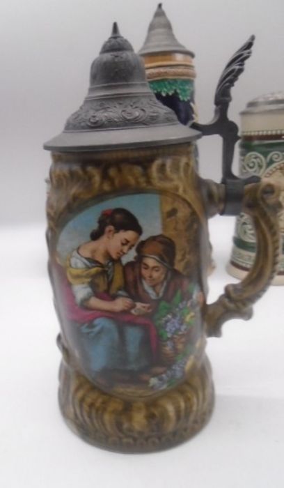 A collection of twelve Steins. - Image 14 of 21