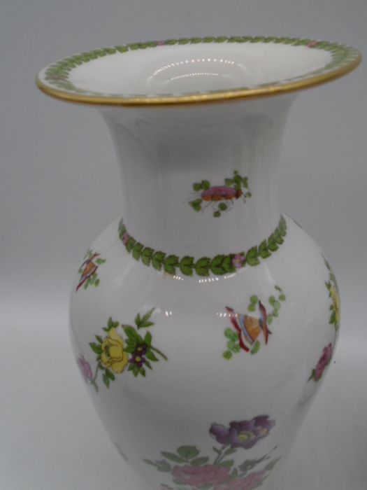 A pair of continental porcelain vases along with a pair of Edwardian bisque figures - Image 3 of 9
