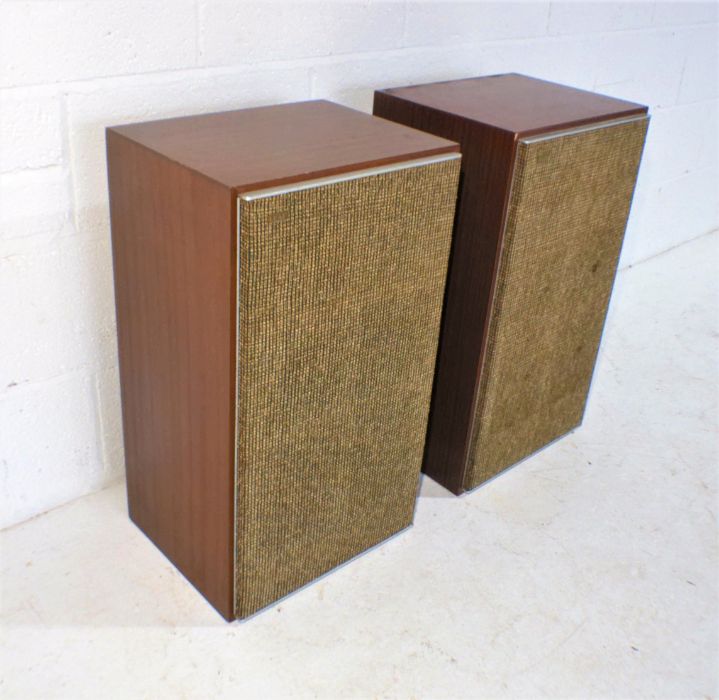 A matched pair of vintage Leak 15 ohm sandwich speakers. - Image 3 of 11