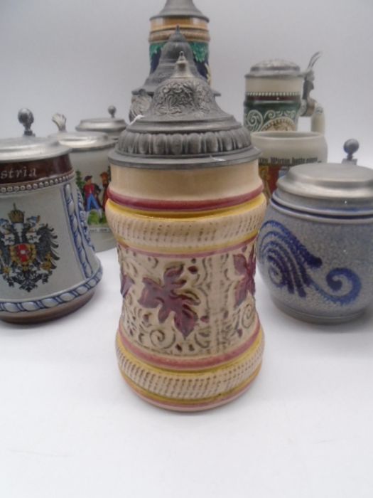 A collection of twelve Steins. - Image 7 of 21
