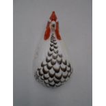 A Royal Worcester wall mounted string holder in the form of a cockerel