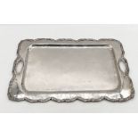 An Avenegas 0900 silver two handled tray, weight 1126g (36.22troy ounces) , 50.5cm x 32.5cm