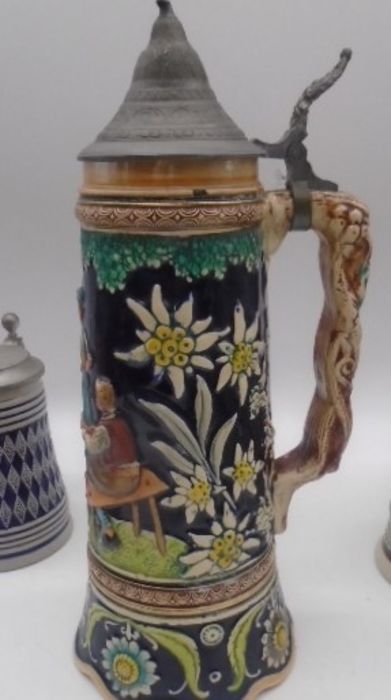 A collection of twelve Steins. - Image 19 of 21