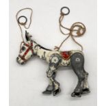 A vintage metal Muffin the Mule puppet