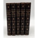 Frederick Edward Hulme "Familiar Wild Flowers" Series 1-5, 5 vols with 200 coloured plates,