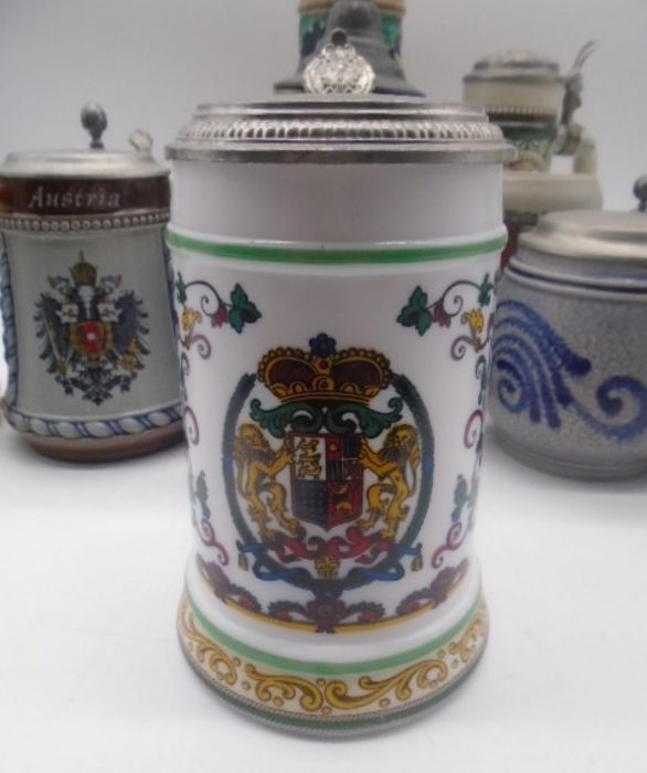 A collection of twelve Steins. - Image 3 of 21