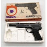 A boxed Diana SP50 air pistol