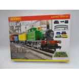 A boxed Hornby "Local Freight" OO gauge electric train set (R1085) including Little Giant