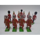 A small collection of Britain's soldiers- Coldstream guards, Beefeaters and Horseguards