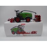 A boxed Wiking Fendt Katana 85 forage harvester (1:32 scale)