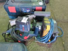 2 X 240VOLT CIRCULAR SAWS. SOLD UNDER THE AUCTIONEERS MARGIN SCHEME THEREFORE NO VAT WILL BE CHARGED