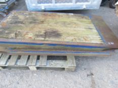 PAIR OF HEAVY DUTY LORRY RAMPS 900MM WIDE X 1800MM LENGTH APPROX.