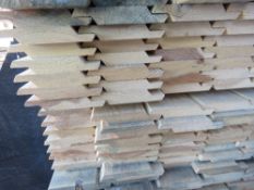 EXTRA LARGE PACK OF UNTREATED SHIPLAP FENCE CLADDING TIMBER BOARDS. SIZE: 1.73M LENGTH X 95MM WIDTH