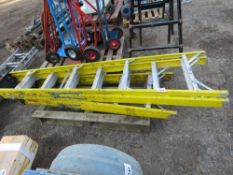 2 X GRP STEP LADDERS. THIS LOT IS SOLD UNDER THE AUCTIONEERS MARGIN SCHEME, THEREFORE NO VAT WILL BE