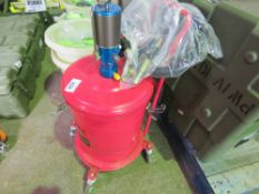 AIR POWERED GREASE PUMP UNIT, UNUSED.