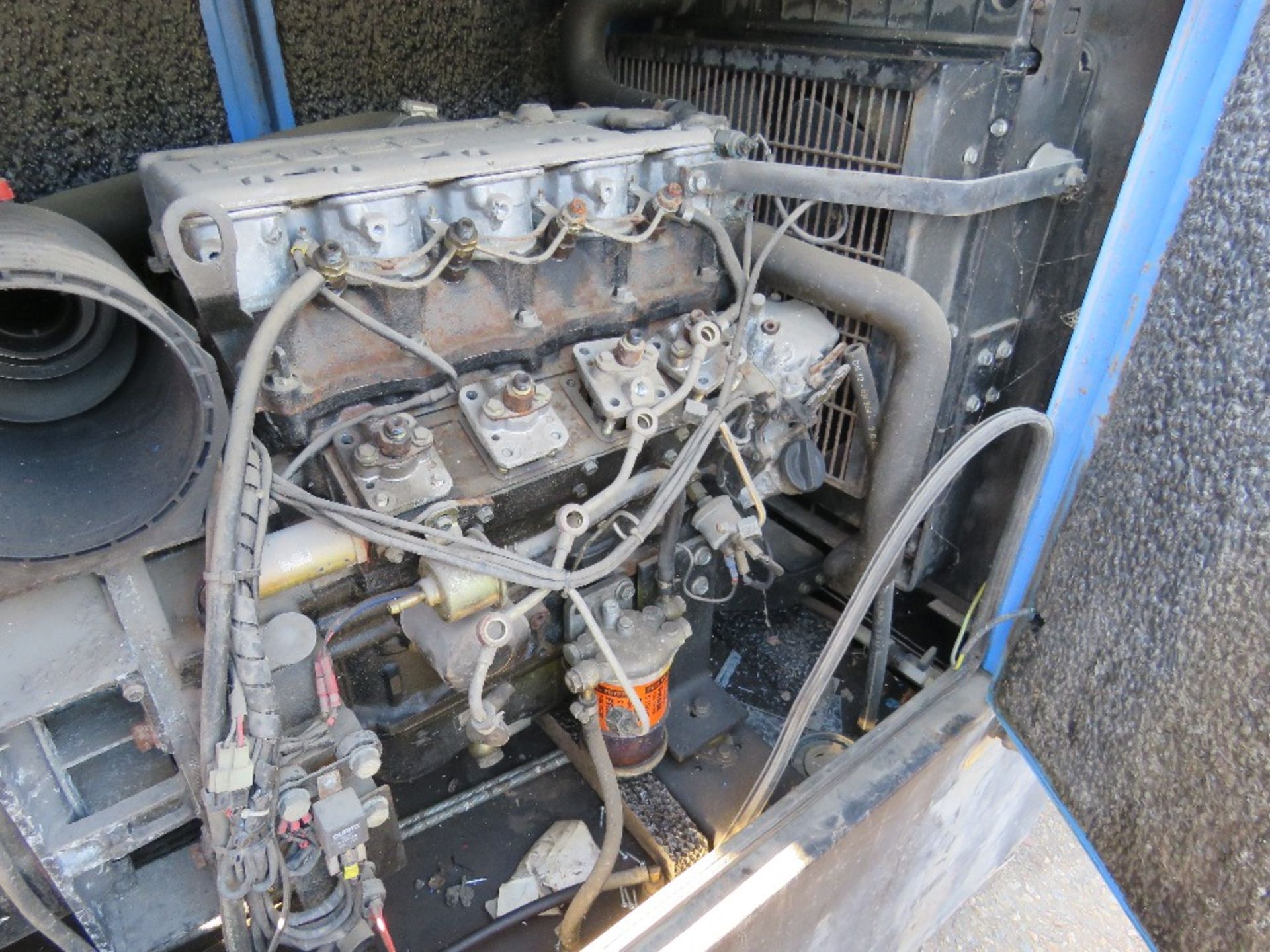 STEPHILL SSDX20 GENERATOR SET, ISUZU ENGINE, PARTS MISSING, SPARES/REPAIR. THIS LOT IS SOLD UNDER T - Image 7 of 8