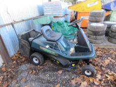 HAYTER HERITAGE RIDE ON MOWER WITH COLLECTOR.