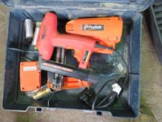 PASLODE SECOND FIX NAIL GUN PLUS MAINS BRAD NAILER. SOLD UNDER THE AUCTIONEERS MARGIN SCHEME THEREFO
