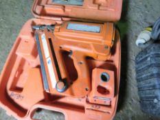 PASLODE 1ST FIX NAIL GUN IN A CASE, CONDITION UNKNOWN.